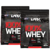 (APP) Kit 2x Refil Morango Whey 100% Refil 900g Dark Lab