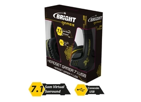Headset Bright 7.1 USB