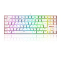 [App]Teclado Mecânico Kumara RGB Switch Red ABNT2 Branco