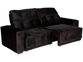 Sofá Retrátil Reclinável 4 Lugares Tecido Nylon - Quebec Berflex