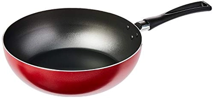 WOK Brinox 7001/365 - Wok Garlic, 24cm, 2,3 Litros, 24 x 7 cm, Vermelho