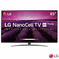 Smart TV NanoCell 4K LG LED 65" com WebOS 4.5, Controle Smart Magic