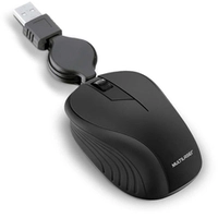 Mouse Multilaser Wave Retrátil MO231 Preto