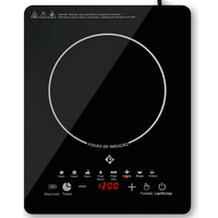 Fogão Cooktop de Indução 1 Boca com Trava e Painel Digital Touch Screen 