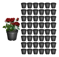 Kit 48 Vasos Plásticos para Mudas de Plantas