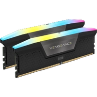 Memória DDR5 Corsair Vengeance RGB, 32GB (2x16GB), 6000MHz, Preto, CMH32GX5M2B6000C36