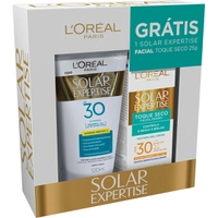 Kit Protetor Solar L´oréal 4 Fps30 Corporal 120ml e Facial 25g - R$34