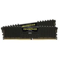 Memória Corsair Vengeance LPX, 16GB (2x8GB), 3000MHz, DDR4, CL16, Preto | R$540