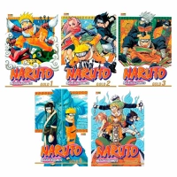 Kit 5 Mangás | Naruto Gold | R$75