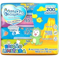 Toalhas umedecidas MamyPoko 200 u pacote x 1