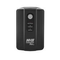 Nobreak NHS Compact Plus 4 1200VA E.Bivolt S.120V/220V (jumper interno) Bateria 2x7Ah - 90.C1.A01200