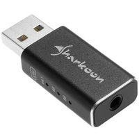 Placa de som externa Sharkoon Gaming DAC Pro S USB