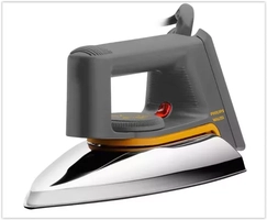 Ferro de Passar a Seco Philips Walita HD1172 com Controle de Temperatura e Ponta de Precisão - Cinza