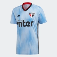Camisa São Paulo III 19/20 s/n° Torcedor Adidas Masculina - Azul e Vermelho(P) | R$126