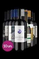 Kit 10 vinhos + frete grátis