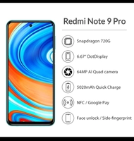Xiaomi Redmi note 9 pro 128gb 6gb R$ 1300