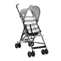 Carrinho Guarda-Chuva Malibu 6m-15kgs Cinza Multikids Baby - BB366