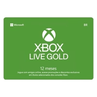 Gift Card Digital XBox Live Geoblocked Assinatura 12 meses