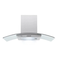 Coifa de Parede Midea 90cm Vidro Inox RGB901  - 127 Volts