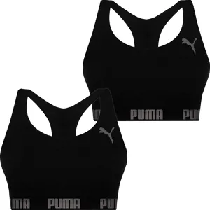 Kit 2 Tops Puma Feminino Nadador Sem Costura Alta Sustentação