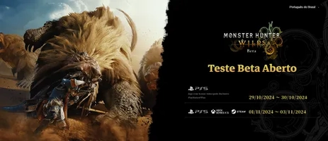 (GRÁTIS) Teste beta de Monster Hunter Wilds