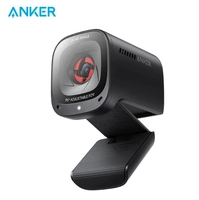  [R$219,16 MOEDAS/App] Webcam ANKER PowerConf C200 2k 135 º com microfone com cancelamento de ruído. Com tampa de privacidade e led indicador de uso