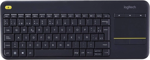 Teclado Logitech K400 PLUS sem Fio Touch Preto R$120