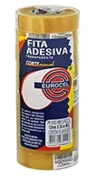 [PRIME] Fita Adesiva Pp 2000 12mmx30m, Transparente, Incolor, Pacote com 10 - R$7