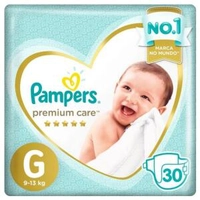 [App + desafio] 2 unid | Fralda Pampers Premium Care G - 60 Unidades | R$34