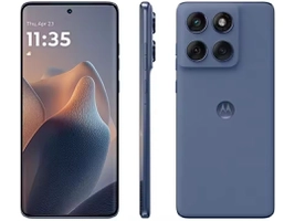 (Do Brasil) Smartphone Motorola Edge 60 Fusion 256GB Cinza 5G 16GB RAM 6,7" Câm. Dupla + Selfie 32MP