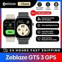 [R$89,17 Moedas/ C. Visa] Zeblaze GTS 3 Smartwatch GPS Integrado