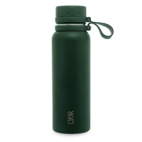 Garrafa Térmica Lyor Explorer Inox Verde 650ml com Isolamento Térmico