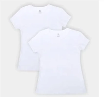 Kit Camiseta Básica Hering Manga Curta - 2 Peças