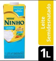 Leite Semidesnatado Ninho Caixa Com 12 Unid. 1L | R$54