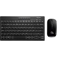 [SHOPTIME] Teclado e Mouse Multilaser Sem Fio 2.4 Ghz Standard Preto - R$ 40