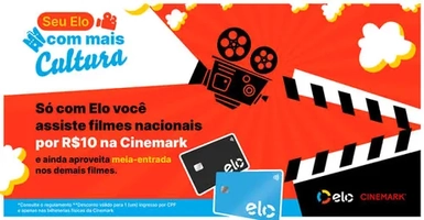 Super Desconto Cinemark com Cartão Elo: Garanta seu Ingresso por Apenas R$ 10