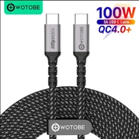 Cabo usb c para usb c 3m 100w | R$6