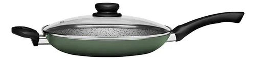 Frigideira Francesa Maximum Stone 28cm Antiaderente Verde Panelux