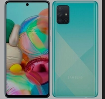 Smartphone Samsung Galaxy A71, Azul, Tela 6.7", 4G+Wi-Fi+NFC, Android 10, Câm Traseira 64+12+5+5MP e Frontal 32MP, 128GB