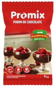 Pudim Chocolate Promix 1kg - Mistura Sobremesa