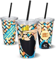 [PRIME] Copo Johnny Bravo 600 ml - Beek Geek's Stuff | R$ 18