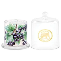 [ PRIME | INTERNACIONAL ] Vela Aromática Cloche Aroma Cassis Michel Design Works 30 horas