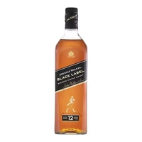 Whisky Escocês Blended Black Label Johnnie Walker Garrafa 750ml