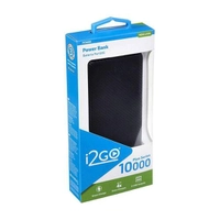 Carregador Portátil Power Bank I2Go 10000Mah 2Usb Outputs