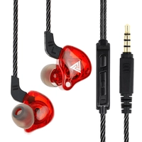 Fone de Ouvido QKZ ak6 com fio e microfone [bonus novo usuario]