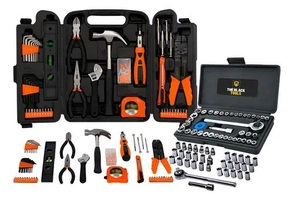 [ Linha de Credito ] Kit Jogo De Ferramentas Completo C/ Soquetes E Chaves TBT12940K The Black Tools