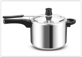 Panela de Pressão Rochedo Turbo Polida 4,5L Fechamento Int.