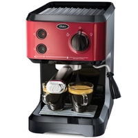 Cafeteira Expresso Oster Cappuccino 1,2L 1170W - Vermelha | R$485