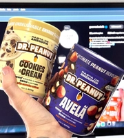 [Cada R$ 31,50] Kit 2x Pasta De Amendoim Dr. Peanut 600g 