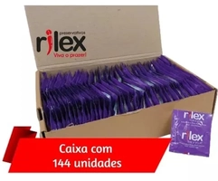 [Cliente Ouro] Camisinha Preservativo Rilex Uva 144 Unidades